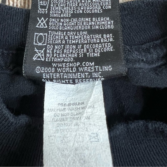 WWE The Rock Dwayne Johnson I Bring It Wrestling T Shirt Black Small 2008 - Picture 5 of 9